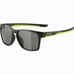 Kinder-Sonnenbrille Alpina Flexxy Cool Kits I schwarz-neon