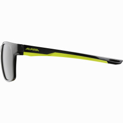 Kinder-Sonnenbrille Alpina Flexxy Cool Kits I schwarz-neon