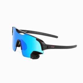 TriEye Sportbrille View Air Revo schwarz, Glas blau, Gr.S
