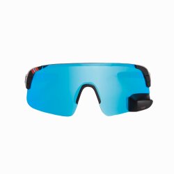 TriEye Sportbrille View Sport Revo schwarz, Glas blau, Gr.M/L