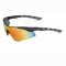 XLC Sonnenbrille Komodo , Rahmen sw-grau, Glas verspiegelt